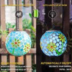 Solar Pathway Lights, Waterproof LED Garden Lights