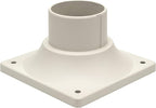 White Fence Post Cap Lights, Solar LED