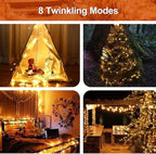Christmas Fairy Lights, 50 LED Battery Twinkle Lights