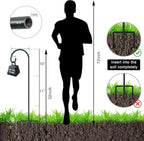 4-Pack 32" Shepherd's Hooks, Heavy-Duty Garden Stakes