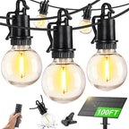 32 LED Christmas Fairy Lights, Remote & Timer Waterproof