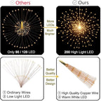 Christmas String Lights, 200 LED Waterproof Twinkle Lights