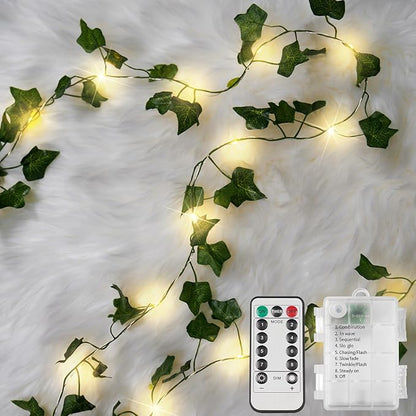 33ft Warm White String Lights for Yard, Waterproof LED