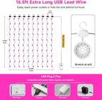 8ft String Lights for Patio, Waterproof LED