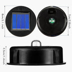 Backyard Solar Hanging Lanterns 4-Pack, Charming Garden Decor