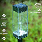 8-Pack Solar Path Lights, Outdoor Yard LED
