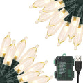 Christmas Backyard String Lights, 33ft 100 LED Waterproof