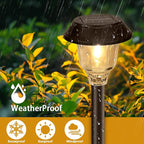 6-Pack Solar Landscape Lights for Garden