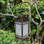 Garden Solar Patio Lanterns, Elegant Waterproof LED