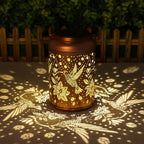 Hummingbird Solar Lanterns, Waterproof LED Porch Lights