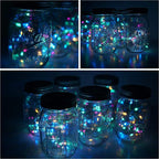 6-Pack Christmas String Lights, 20 LED Waterproof Twinkle Lights