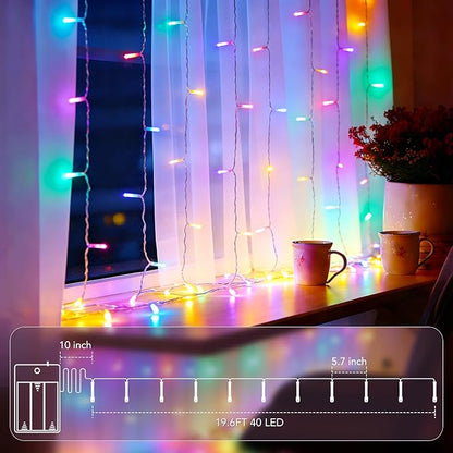 Outdoor String Lights, 20ft Waterproof LED