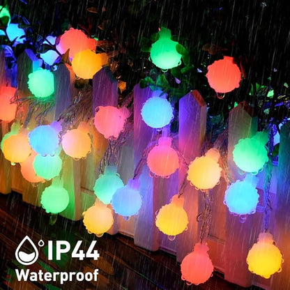 Christmas String Lights, 33ft 100 LED Waterproof Twinkle Lights