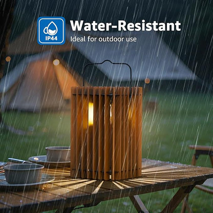 2-Pack Solar Lanterns Outdoor Hanging Portable Table Top Decorative Lamp DIY Lantern Lights Water-Resistant for Outside Patio Yard Garden Porch