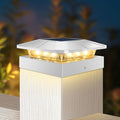 Solar Patio Post Lights, Outdoor LED Caps