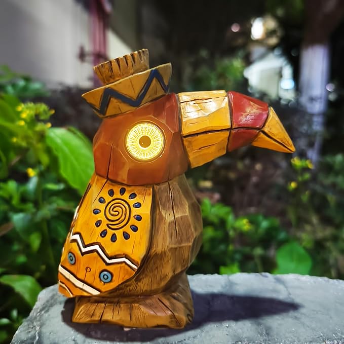Bird Solar Lawn Figurine Light, Waterproof