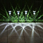 10-Pack Solar Landscape Lights for Walkway