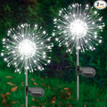 2-Pack Solar Landscape Lights for Driveway