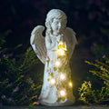 Solar Garden Statue Light, Yard Decor