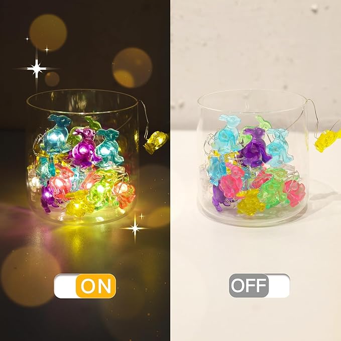 8ft LED Patio String Lights, Waterproof Outdoor