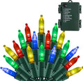 Christmas String Lights, 16ft 50 LED Waterproof Twinkle Lights