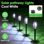 Solar Driveway Path Lights 8-Pack, Waterproof