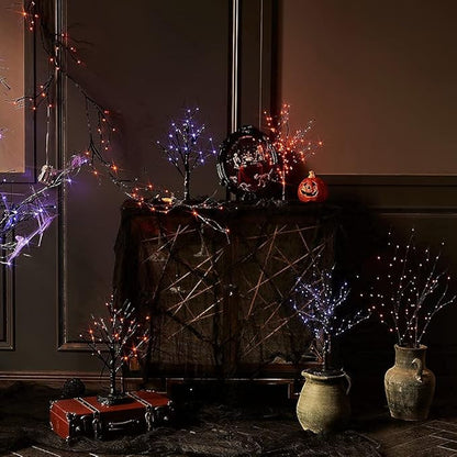 6ft Halloween LED String Lights, Waterproof Timer Lights