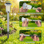 10-Pack Solar Pathway Lights, Waterproof LED Driveway Lights