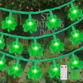 16ft Green Outdoor Edison String Lights, Weatherproof