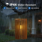 Solar Hanging Lanterns 2-Pack, Backyard Hanging LED Decor