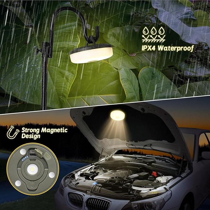 8ft Outdoor Edison String Lights, Weatherproof