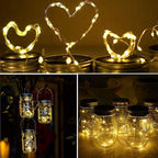 12-Pack Yard String Lights, Weatherproof LED