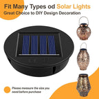 4-Pack Solar Pathway Lights, Waterproof LED Walkway Lights