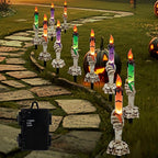 Battery Halloween Chain Lights, Timer