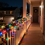 200 LED Christmas Twinkle Lights, 66ft Waterproof for Backyard