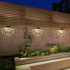 Modern Solar Fence Lights 6-Pack, LED