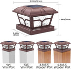 Solar Yard Path Lights 6-Pack, Waterproof