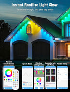 LED Halloween Fairy Lights, Battery Timer