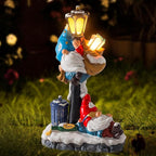 Gnome Solar Lawn Figurine Light, Waterproof