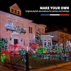 33ft Christmas LED String Lights, Waterproof Timer Lights