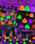 Halloween String Lights, 55ft 32 LED Timer