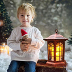 Courtyard Solar Lantern Set, Classic Garden Lighting
