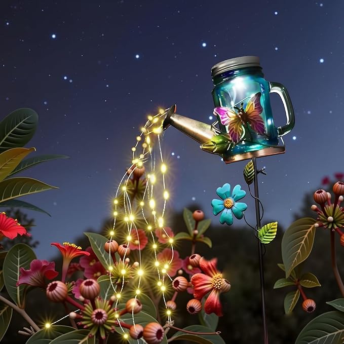 Butterfly Solar Lawn Figurine Light, Waterproof