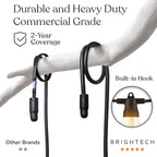 Outdoor String Lights, 48ft White Waterproof LED