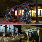 33ft Christmas LED String Lights, Waterproof Timer Lights