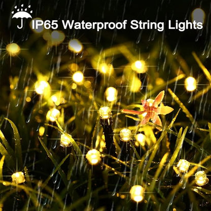 Christmas String Lights, 72ft 200 LED Waterproof Twinkle Lights