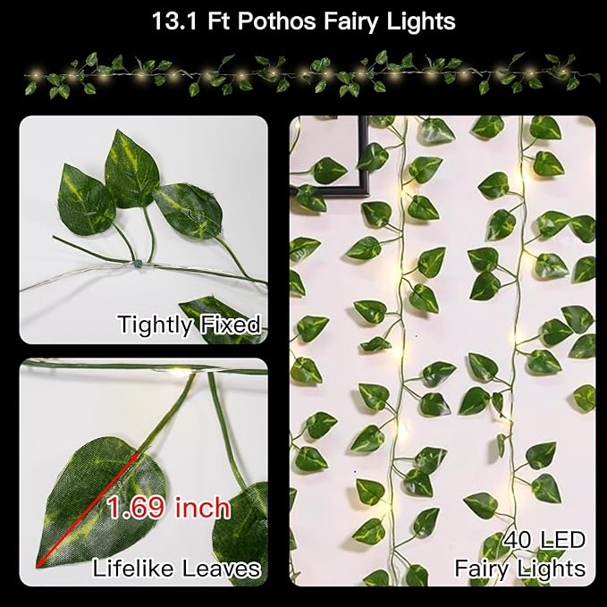 1ft Warm White Outdoor Edison String Lights, Weatherproof