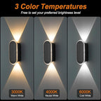 2-Pack Yard Solar Lights, Waterproof LED