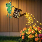 Solar Frog Statue Light, Yard Decor