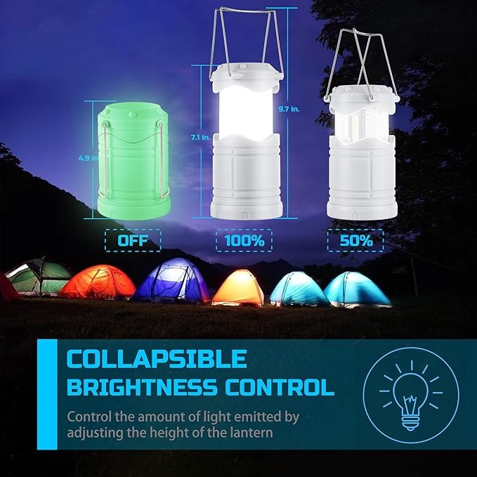 Courtyard Solar Lantern Set 4-Pack, Rustic Garden Lighting